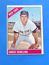 1966 topps #6 chuck schilling ex