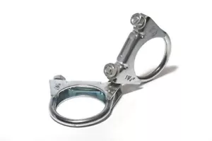 Für Peugeot 2 Auspuff Schellen Rohrverbinder Rohrschellen Bügelschellen M8x48mm - Bild 1 von 1