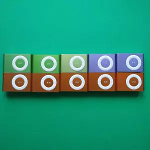 Apple iPod Shuffle 2nd Gen Lot of 10 Untested As they Are Multicolor - Picture 1 of 7