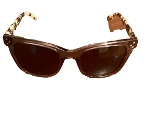 Ted Baker London 094 Polarized 52mm Designer Sunglasses Unisex Tortoise Gray - Picture 1 of 6