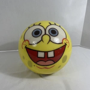 Vintage 10lb UNDRILLED Spongebob Squarepants Brunswick Bowling Ball 2002 USA - Picture 1 of 13