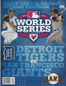 2012 World Series Program- San Francisco Giants vs Detroit Tigers Pablo Sandoval - Imagen 1 de 4