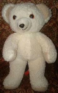 Russ Lever Brothers Snuggle Bear Vintage 1997 14" Stuffed Plush Toy Clean EUC G - Picture 1 of 3