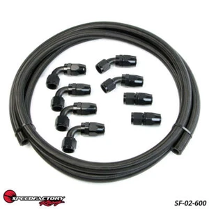 SpeedFactory Racing Universal Catch Can Hose and Fitting Kit - Picture 1 of 1