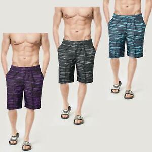MENS SWIMMING SHORTS MESH LINED TRUNKS SUMMER BEACH HOLIDAY SURFING BOARD PANTS