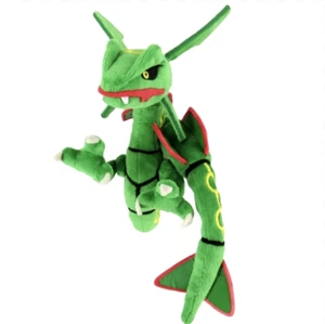 Plush Pokémon Rayquaza Legendary Center Official New Soft Ruby Emerald Sapphire - Imagen 1 de 2