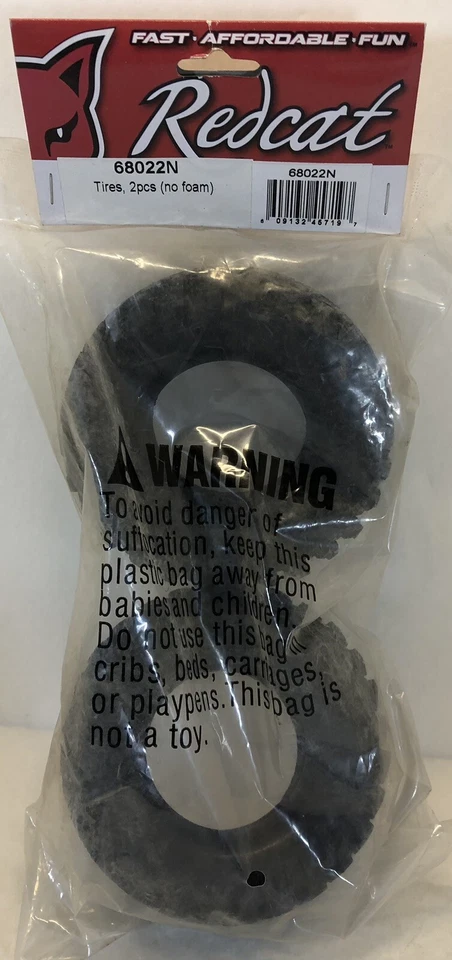 Redcat Racing 68022N Tires (no Foam) - Image 1 of 2