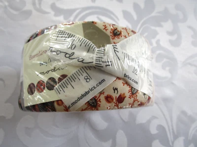 Rollo de gelatina de madera de zarza de telas Moda fuera de stock - Nuevo, 40 - 2 1/2" TIRAS Foto 1 de 4