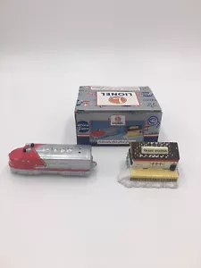 Lionel Collectible Salt and Pepper Shakers Santa Fe and Train Station by Enesco - Picture 1 of 7