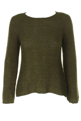 Suéter Style & Ivy Verde Manga Larga Texturizado Cuello Barco S Foto 1 de 3