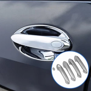Chrome Door Side Handle Surround Trim For BMW X3 X4 X5 X6 M5 G20 G30 2017-2022 - Picture 1 of 8