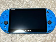 SONY PS Vita PCH-2000 ZA23 Aqua Blue Console Only Wi-Fi model Tested Working