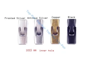 10X Retro PUNK 4 Color Style Jewellery Hook Clasps for 10x5mm leather Bracelet - Bild 1 von 58