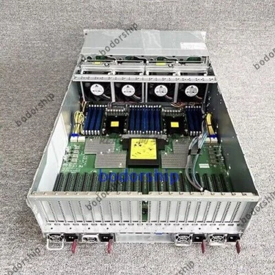 Supermicro SYS-6049GP-TRT GPU Server 24X3.5"960G M.2 SSD 2x 8272CL CPU 512GB RAM - Image 1 of 3