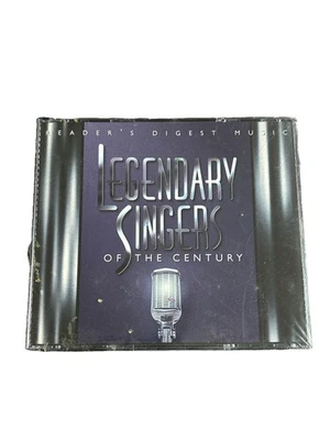 READER’S DIGEST MUSIC CD 1998 Legendary Singers Of The Century 4 CD Box Set NEW - Image 1 of 2