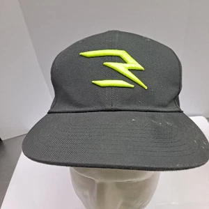 Casquette ajustable 3 marques Nike jeunesse snapback gris néon logo foudre - Photo 1/6
