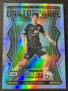 2024-25 Select FIFA MIN-KYU SONG Unstoppable Prizm #19 JEONBUK - Picture 1 of 2