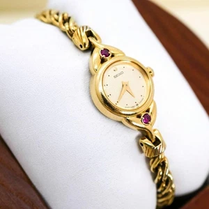 SEIKO Watch Stone Jewelry Antique SEIKO,12026 - Picture 1 of 10