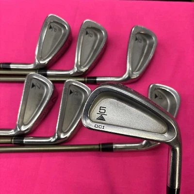 Titleist DCI Iron Set 4-9+Pw MG-207 Flex-R 7pcs RH Golf Clubs From Japan Used - Image 1 of 4