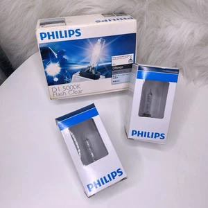 Philips Ultinon HID 85410CXX2 D1S 5000K Headlight Bulbs Box of 2 Made In Germany - Picture 1 of 3