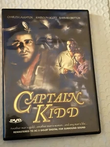 Captain Kidd (DVD, 2003 Front Row Entertainment) B&W Randolph Scott - - Foto 1 di 2
