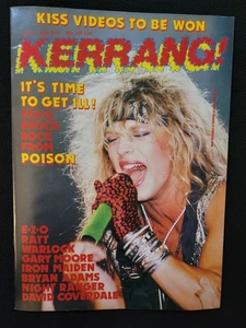 Kerrang! Magazin, 16.-29. April 1987, Poison, Iron Maiden, Warlock, Gary Moore - Bild 1 von 13