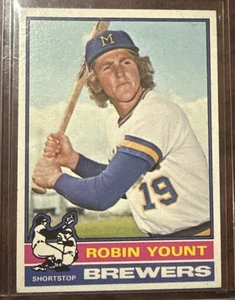 1976 Topps Baseball #316 Robin Yount Milwaukee Brewers schöne Zentrierung - Bild 1 von 2
