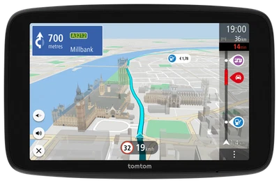 TomTom GO Camper Max Navigationsgerät #40239262 - Bild 1 von 2