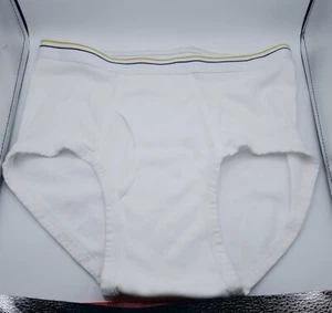  NUOVO Slip Uomo Stafford Tailored Culture100% Cotone Bianco Tiddy Whiteys Tg 34 - Foto 1 di 3