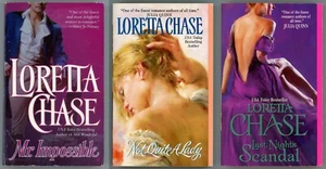 Carsington Brothers Regency Romance Lot of 3 Paperback by Loretta Chase - Picture 1 of 11