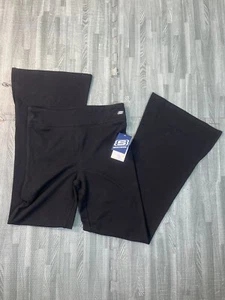 Skechers Kids Girls Black Flare Yoga Pants Size XL - Picture 1 of 10