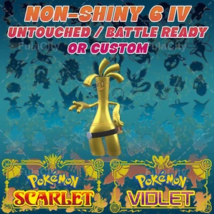 GHOLDENGO ⚡ POKEMON SCARLET & VIOLET ⚡ UNTOUCHED / BATTLE READY 6 IV ⚡ - Picture 1 of 8