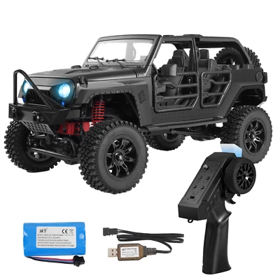 Camión todoterreno 1/12 RC Crawler RTR, MN-128 4x4 RC Jeep modelo de coche para regalos de pasatiempo Foto 1 de 4