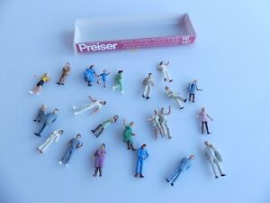 VenGo Lot de 100 figurines miniatures Échelle 1:87 HO Accessoires pour le modélisme ferroviaire
