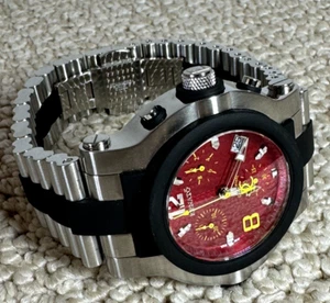 Renato Mens Beast Watch, Swiss Chronograph, 45mm, New in Box w/ new battery Vtg - Picture 1 of 12