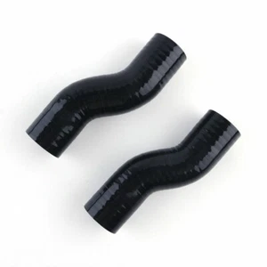 For Toyota MR2 MK2 Turbo/NA Rev1-5 1989-2000 Silicone Radiator Hose Black - Picture 1 of 3