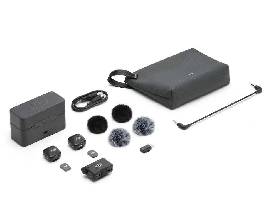 DJI Mic Mini (2 Transmitters + 1  Receiver + Charging Case) - Image 1 of 4