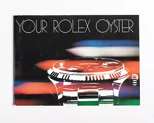 Folleto "Tu Rolex Oyster" 1982 de colección 579,22 ¡fuera de patrimonio! - Imagen 1 de 3