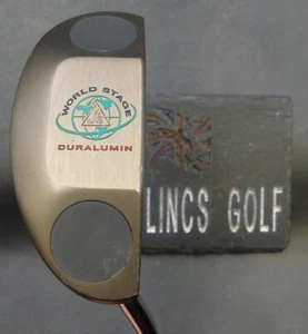 Bridgestone J's World Stage Duralumin Putter Steel Shaft 85cm Length Iguana Grip - Picture 1 of 11