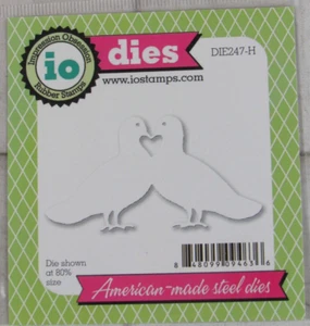 Impression Obsession Doves in Love Die Cut, DIE247-H - Picture 1 of 2