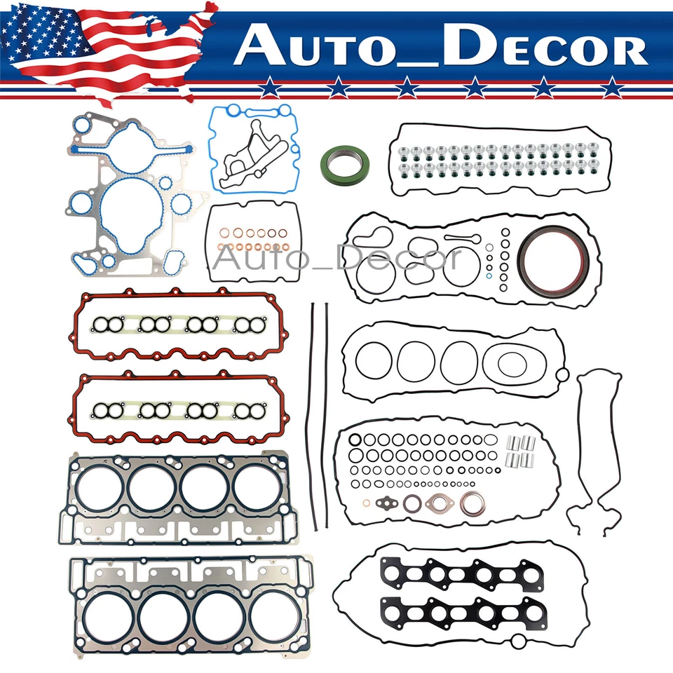 Kit de reconstrucción de junta de culata de 18 mm para Ford F-250/F-350 2003-2006 6,0 L Powerstroke Foto 1 de 4