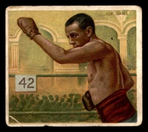 1910 T218 Champions Boxing #38 Joe Gans (Boxer) GD - Picture 1 of 2