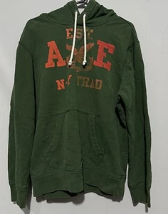 American Eagle Hoodie Sweatshirt Green - Vintage Fit - Size L - Picture 1 of 4