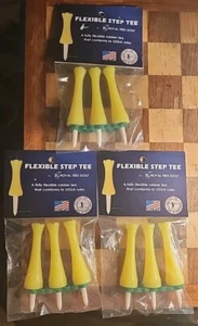3 Packs Of Royal Tees Golf Flexible Step Tees - BRAND NEW - 9 Tees - Picture 1 of 2