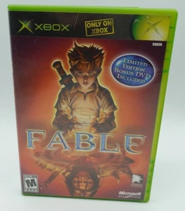 Rare Fable Limited Edition with Bonus DVD - Original Xbox - Excellent - CIB - Picture 1 of 4