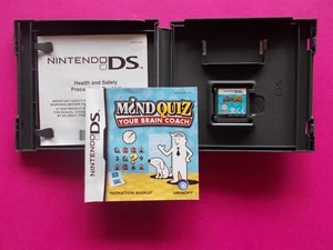 Mindquiz Your Brain Coach - Nintendo DS Game - Includes Manual - Like New - Picture 1 of 5