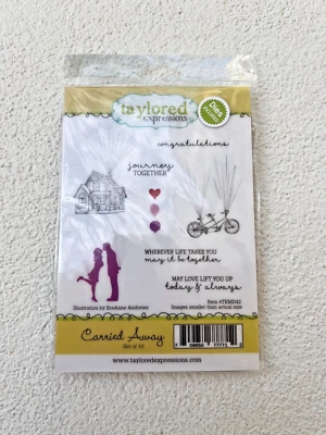 Juego de 10 sellos y troqueles artesanales Taylored Expressions llevados Foto 1 de 2