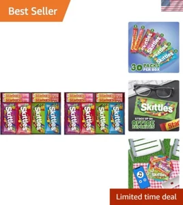 STARBURST Variety Pack Full Size Chewy Candy Assortment, 62.79 oz, 30 Count P... - Picture 1 of 9