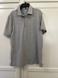 01 Algo Poloshirt Herren mittelgrau schnelltrocknend feuchtigkeitsableitend Performance UPF 40 - Bild 1 von 11