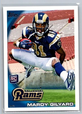 Mardy Gilyard 2010 Topps St. Louis Rams #264 RC - Image 1 of 2